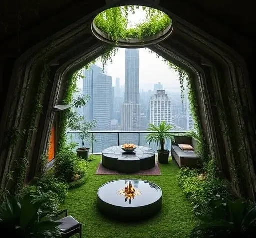 Как скрытые подземные сады повышают рыночную стоимость пентхауса в городских хрущёвках